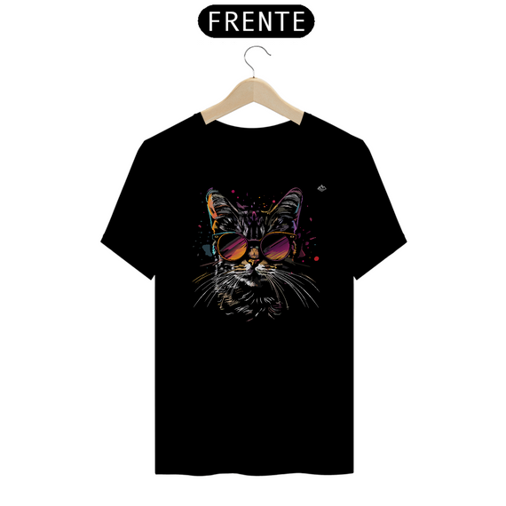 Camisa Gato Artístico Wolkbe / Clássico