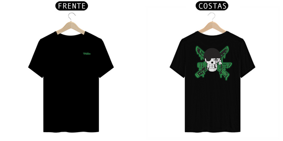 Camisa Roronoa Zoro Caveira Wolkbe / Clássico