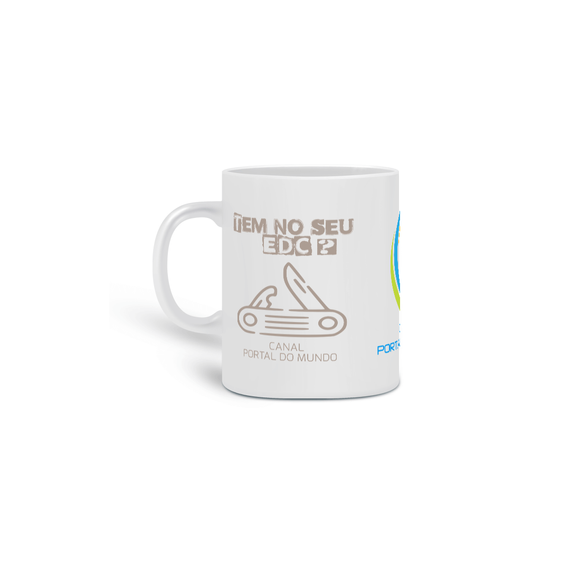 Caneca EDC Portal do Mundo