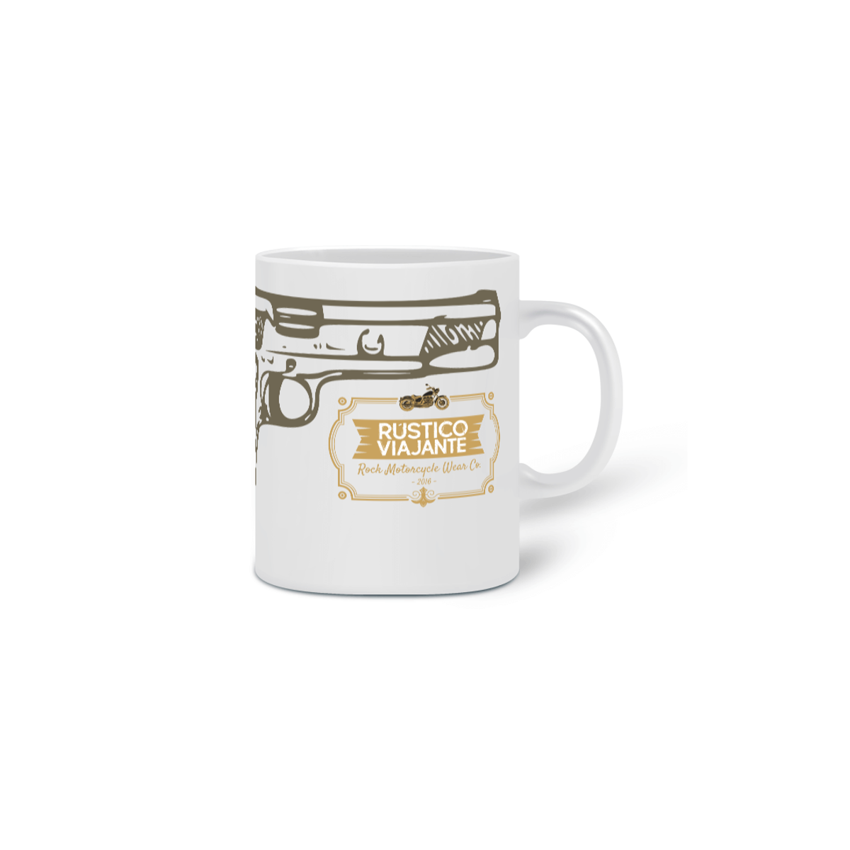 Nome do produto: Caneca Rústico mesmo