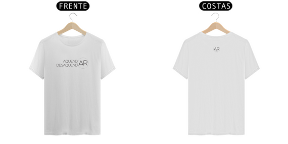 T-Shirt White • aquendAR desaquendAR