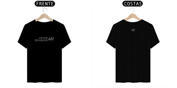 T-Shirt Black • aquendAR desaquendAR