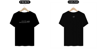 Nome do produtoT-Shirt Black • aquendAR desaquendAR