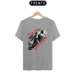 Nome do produto0015 - Camiseta Unissex David and Goliath