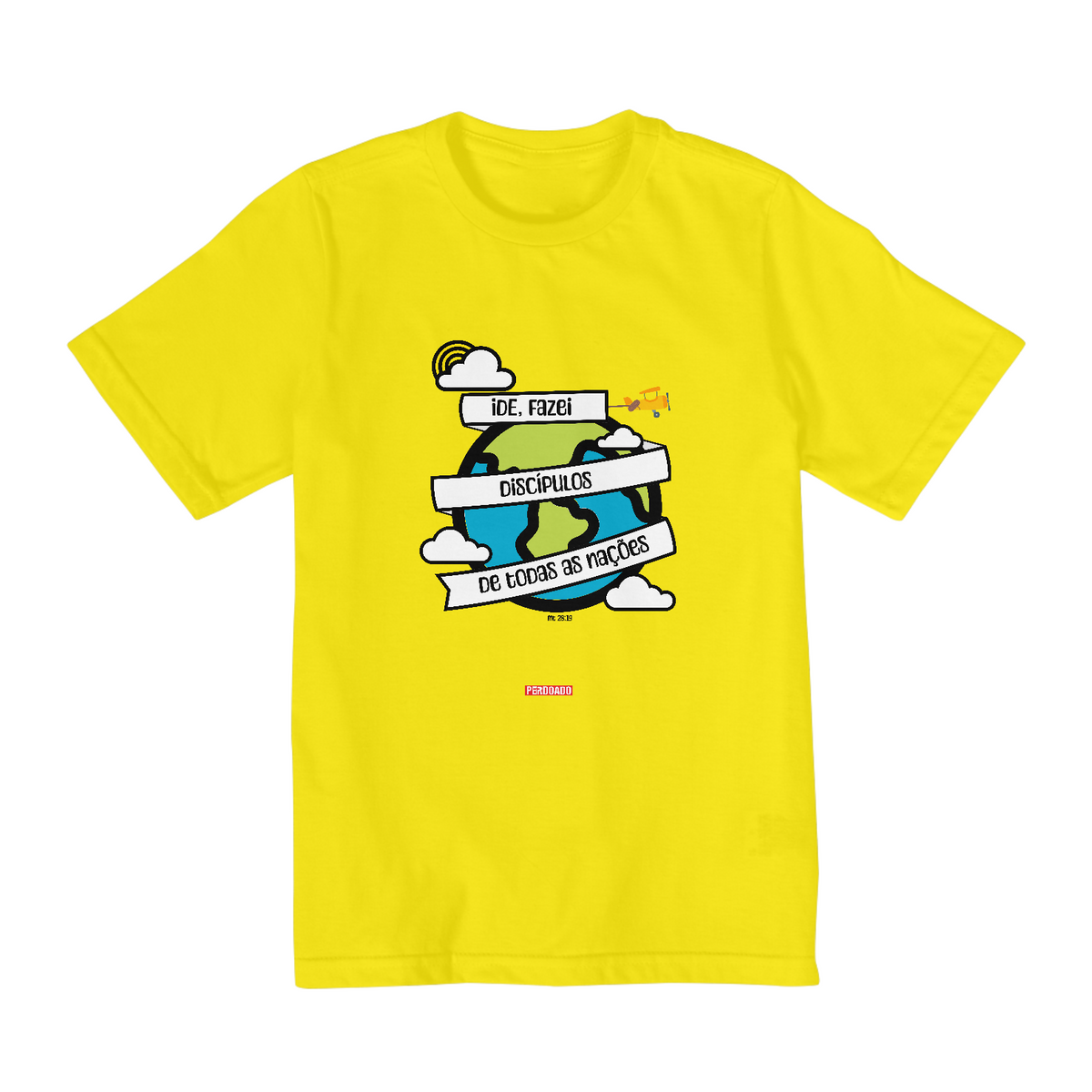 Nome do produto: 0011k - Camiseta Infantil Ide