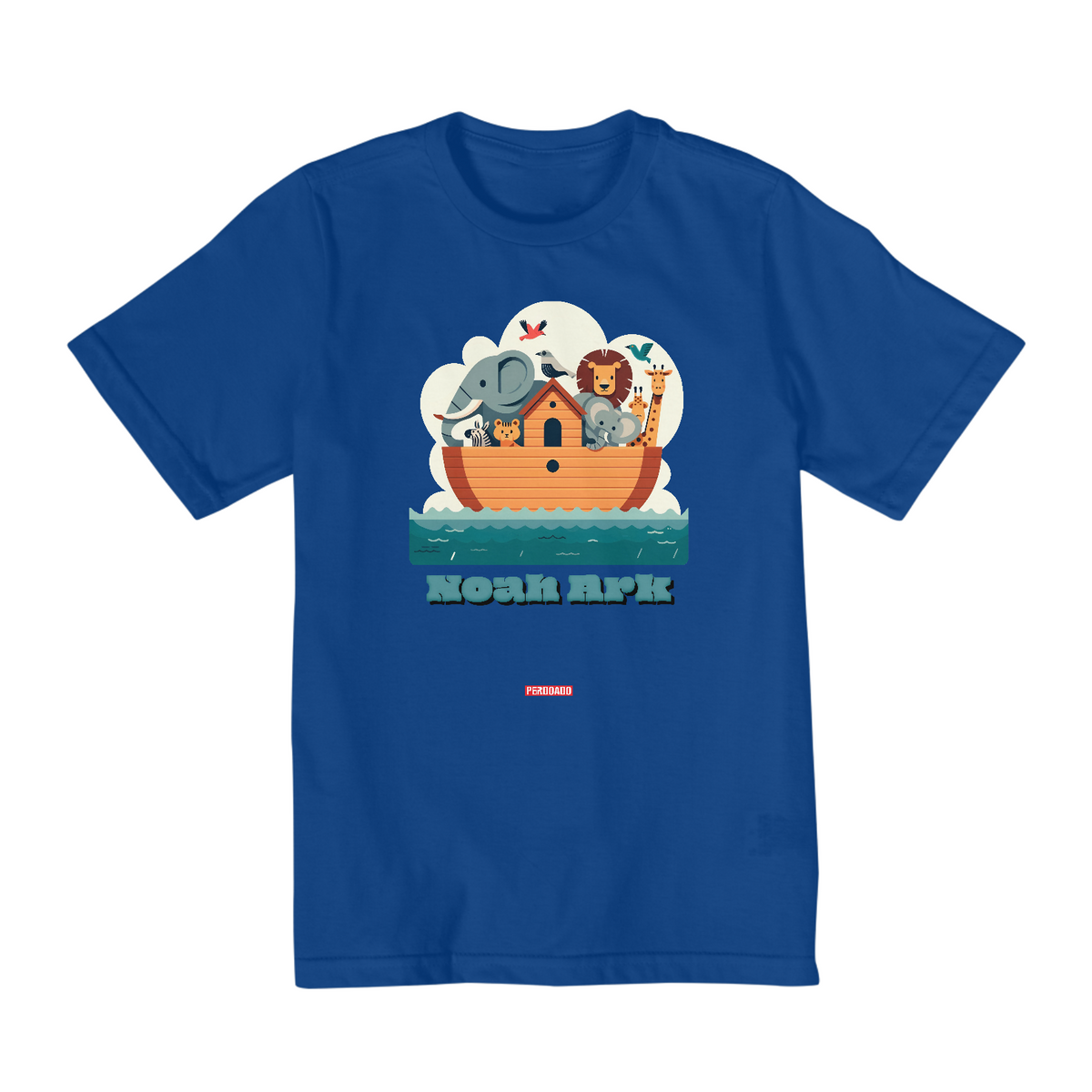 Nome do produto: 0002K - Camiseta Infantil Noah Ark