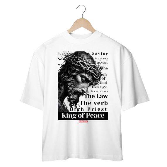 0002OS - Camiseta Oversized King of Peace