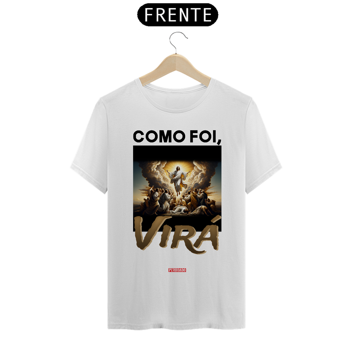 Nome do produto: 0038 - Camiseta Unissex Vira