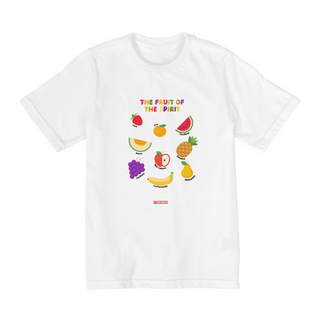 Nome do produto0013k - Camiseta Infantil Fruit od the Spirit