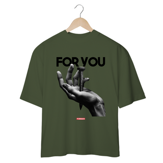 Nome do produto0039OS - Camiseta Oversized For You