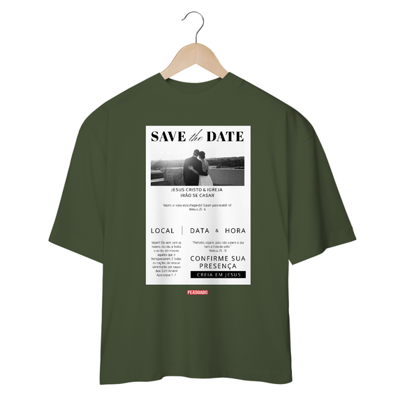 0046OS - Camiseta Oversized SAVETheDATE