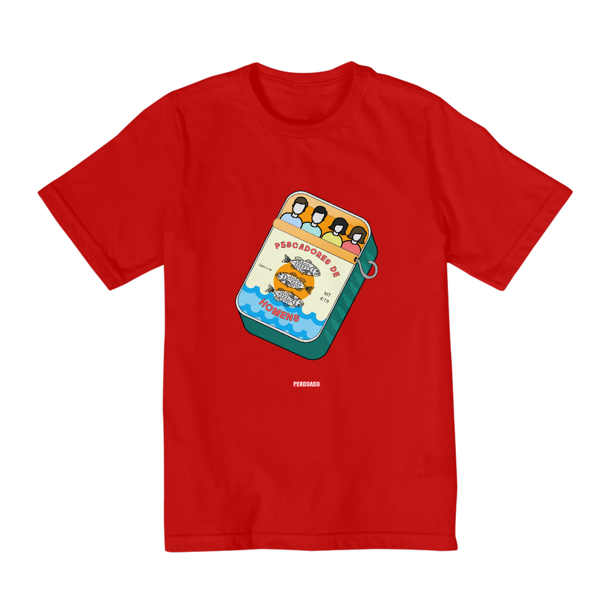 Nome do produto: 0009k - Camiseta Infantil Pescadores de Homens