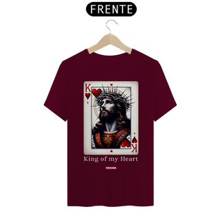 Nome do produto0030 - Camiseta Unissex King of my Hearth