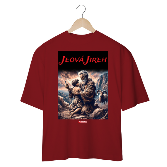 0011OS - Camiseta Oversized Jeová Jireh