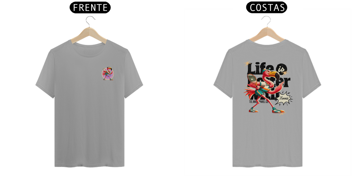 Nome do produto: Life is Better - Camiseta
