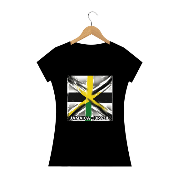 Camisa feminina jamaica brazil