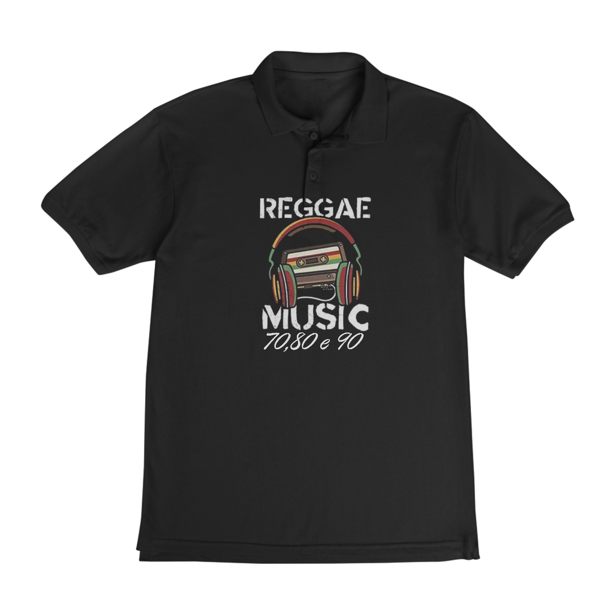 Nome do produto: Camisa masculina reggae music 70,80,90