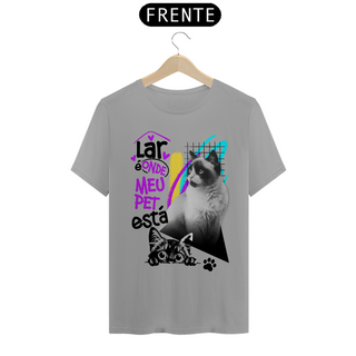 Nome do produtoCamisa Unissex - Moda Meu Pet - Mod 010