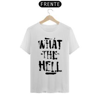 Nome do produtoCamiseta Avril Lavigne - What The Hell (black stamp)