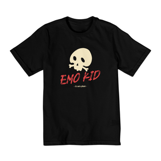 Nome do produtoCamiseta Infantil - Emo Kid (skull)