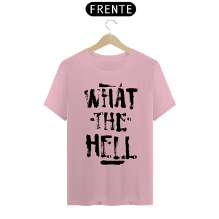 Nome do produtoCamiseta Avril Lavigne - What The Hell (black stamp)