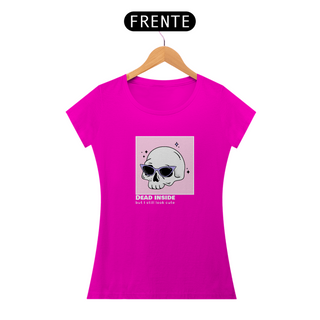 Nome do produtoCamiseta Baby Long - Dead Inside