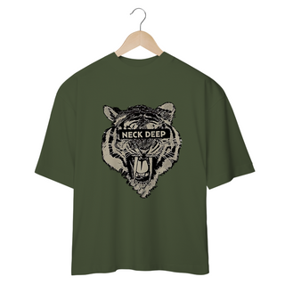 Nome do produtoCamiseta Oversized Neck Deep - Tiger