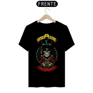 Camiseta Guns N Roses edição rock