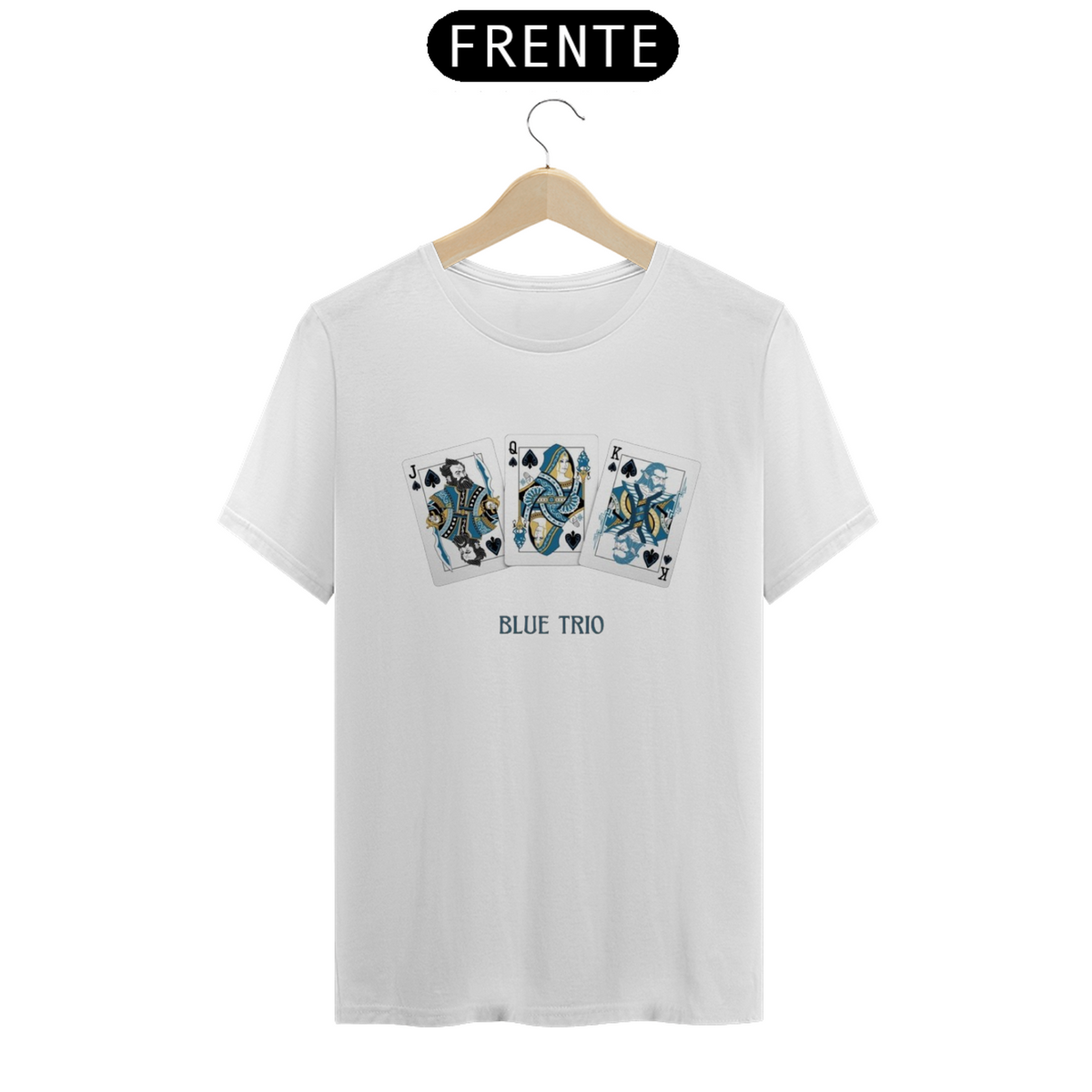 Nome do produto: Camiseta Blue Trio