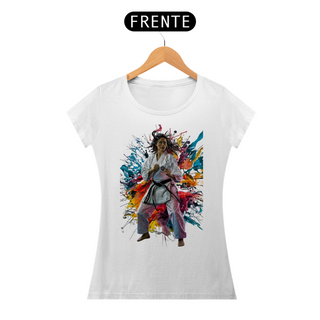 Nome do produtoCamiseta karate feminino