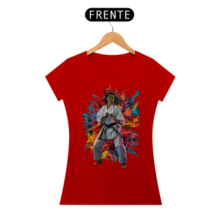 Nome do produtoCamiseta karate feminino