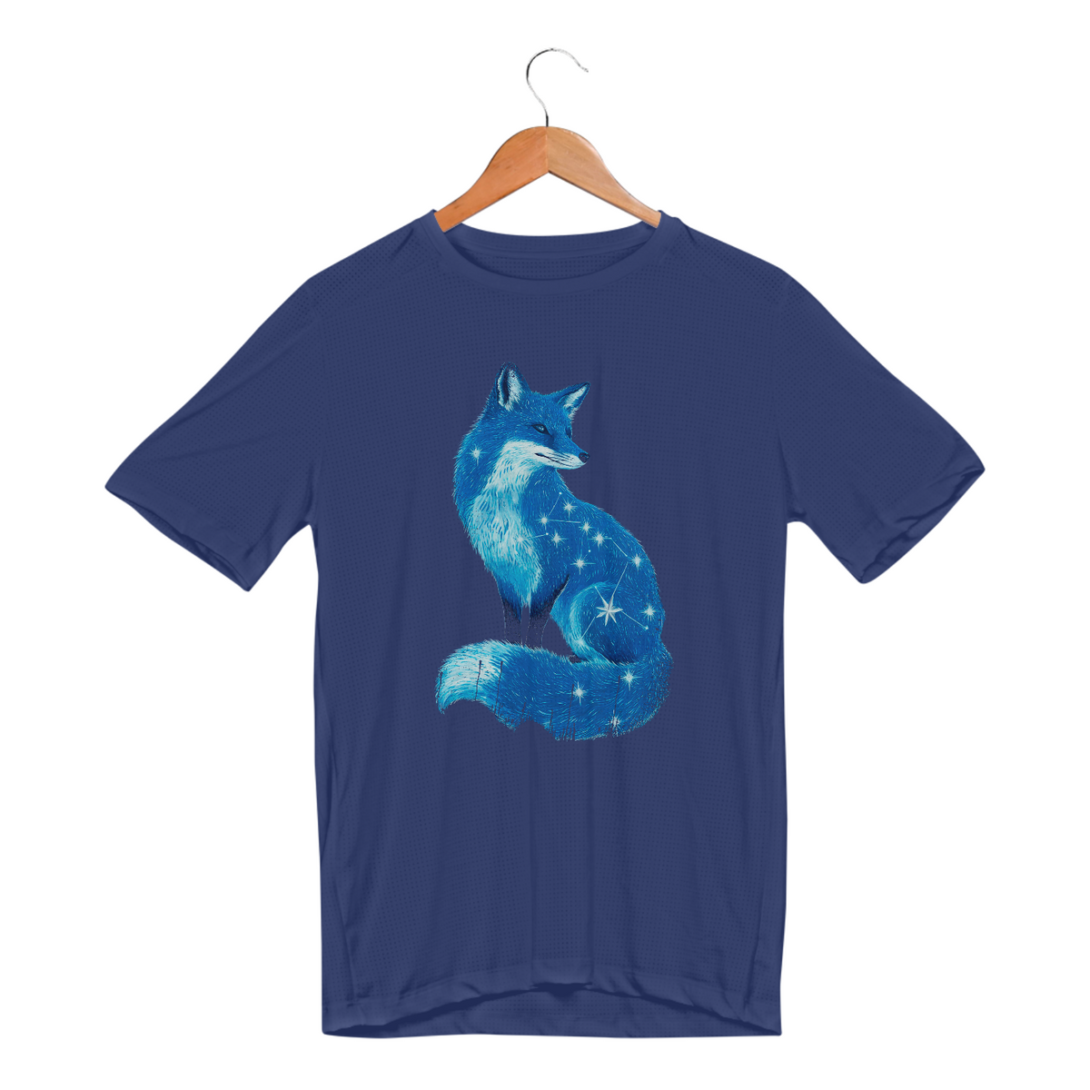 Nome do produto: Camiseta Sport Dry UV Raposa Azul