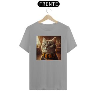 Nome do produtoCamiseta Unissex - Gato Potter Lufa-Lufa