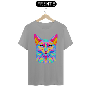 Nome do produtoCamiseta Unissex - Gato color