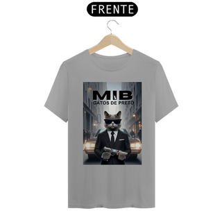 Nome do produtoCamiseta Unissex - MIB Gatos de Preto