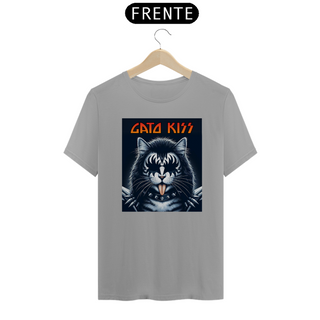 Nome do produtoCamiseta Unissex - Gato Kiss