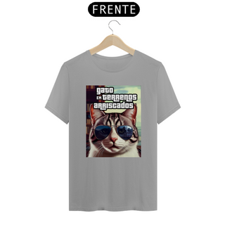 Nome do produtoCamiseta Unissex - Gato GTA