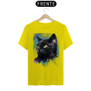 Nome do produtoCamiseta Unissex - Gato preto