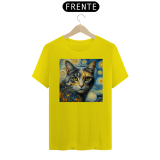 Nome do produtoCamiseta Unissex - Gato Van Gogh