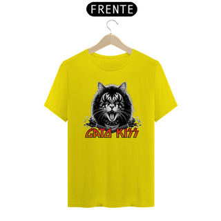 Nome do produtoCamiseta Unissex - Gato Kiss