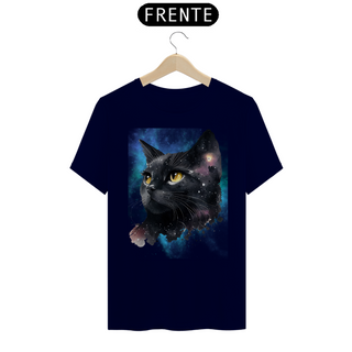 Nome do produtoCamiseta Unissex - Gato preto