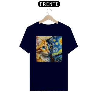 Nome do produtoCamiseta Unissex - Gato Van Gogh