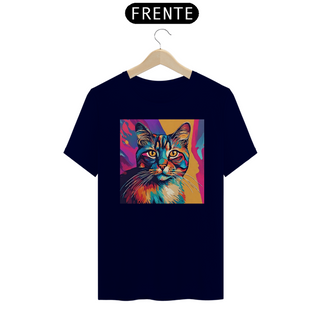 Nome do produtoCamiseta Unissex - Gato color