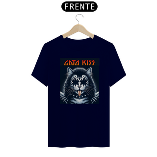 Nome do produtoCamiseta Unissex - Gato Kiss