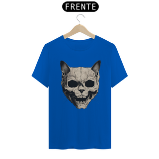 Nome do produtoCamiseta Unissex - Gato caveira