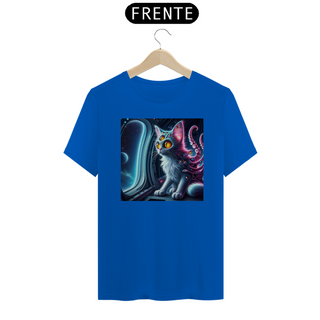 Nome do produtoCamiseta Unissex - Gato extraterrestre