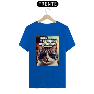 Nome do produtoCamiseta Unissex - Gato GTA