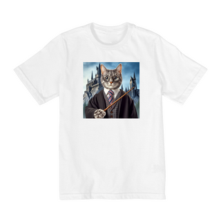 Nome do produtoCamiseta Infantil - Gato Potter