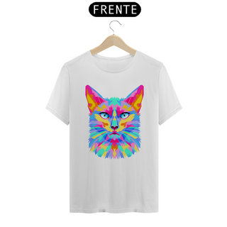 Nome do produtoCamiseta Unissex - Gato color