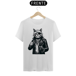 Nome do produtoCamiseta Unissex - Gato de rua